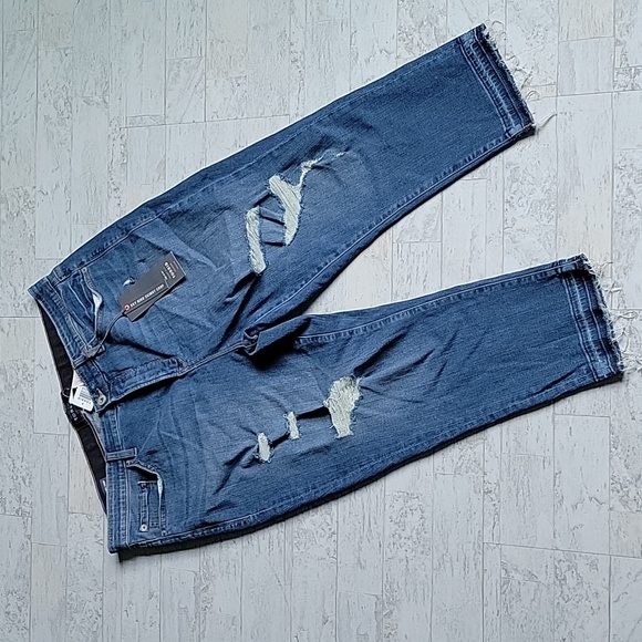 torrid Denim - NWT Torrid Sky High Skinny Crop Size 20 Raw Hem